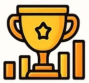 Leaderboard and Tournament Prizes Icon